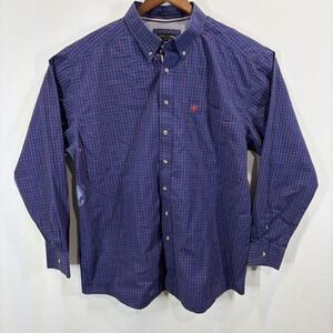 Ariat Pro Series Fitted Button Front Shirt Mens 2XL
